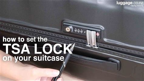 nere suitcase lock instructions